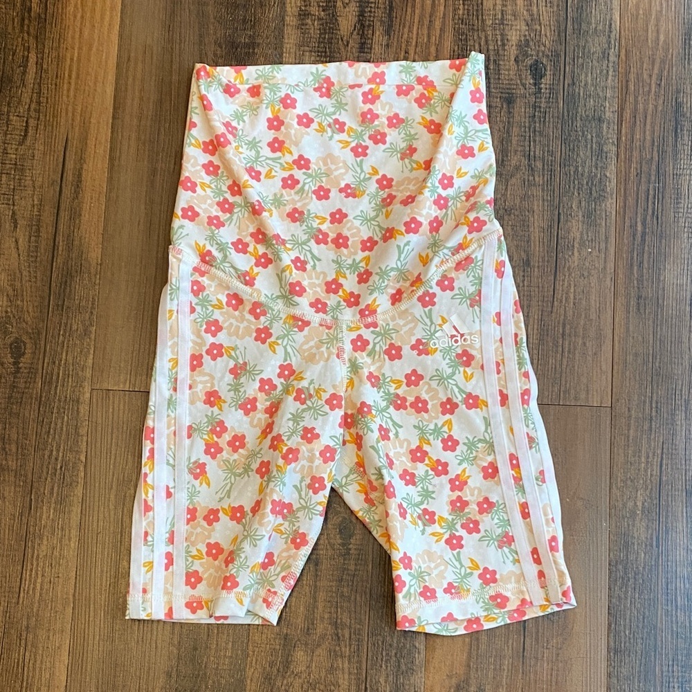 Adidas Multicolor Floral Print Shorts